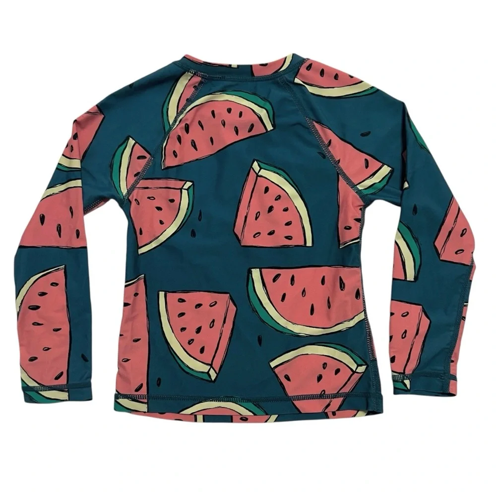 Tea Collection 4Y Watermelon Rashguard Swim Shirt